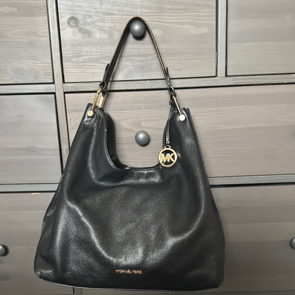 Michael Kors Black Leather Women's Bag